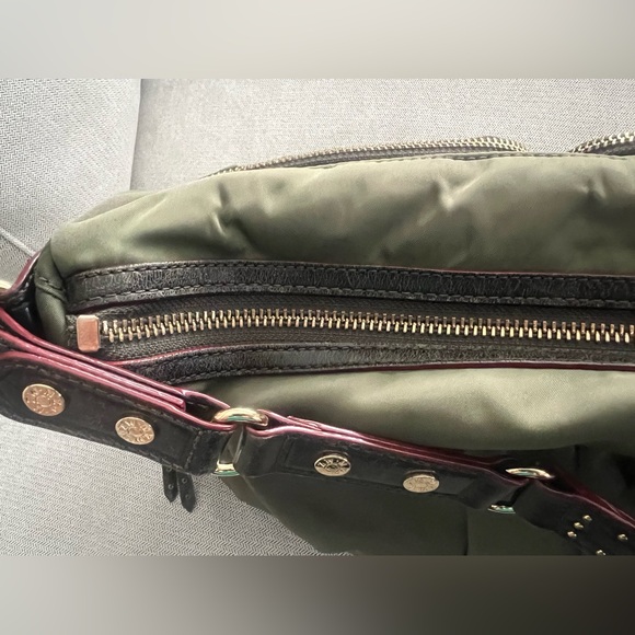 MZ Wallace Army Green with Gold Studs Shoulder bag - Picture 15 of 16